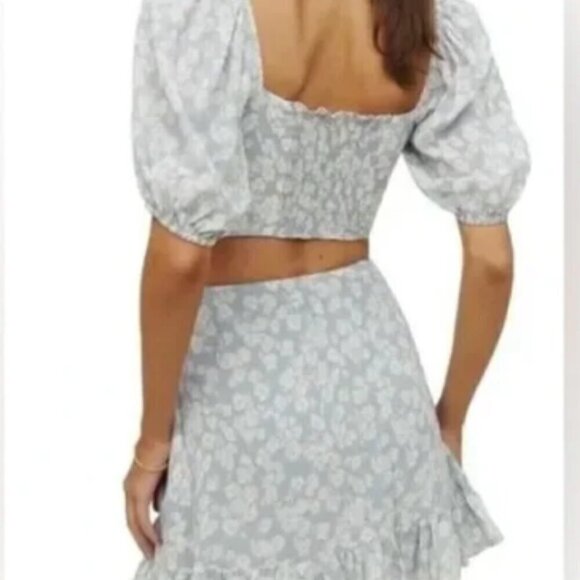 Reformation Sinead Floral Two-Piece Set - Size 2 - 4 - Picture 3 of 3